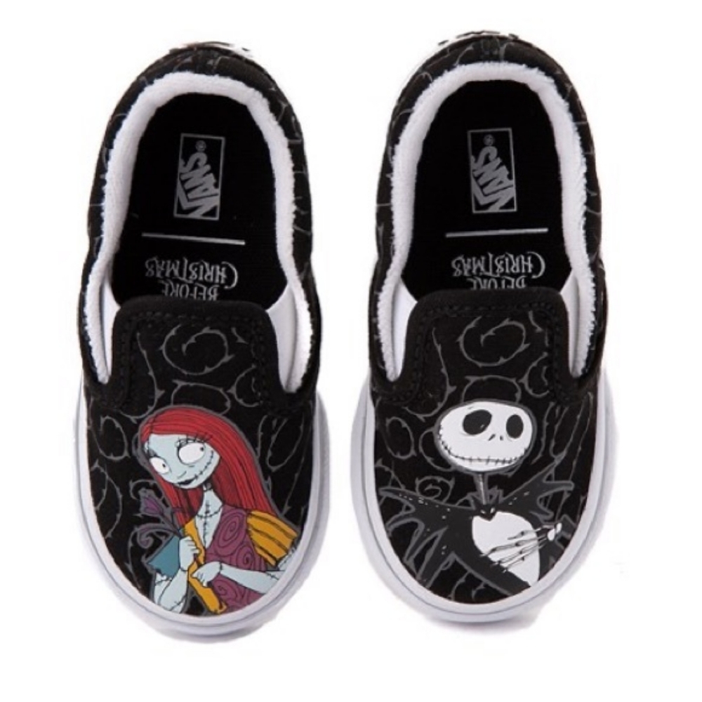 Nightmare Before Christmas Classic Slip On Vans